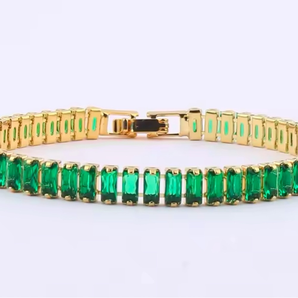 GOLD EVIL EYE BRACELET